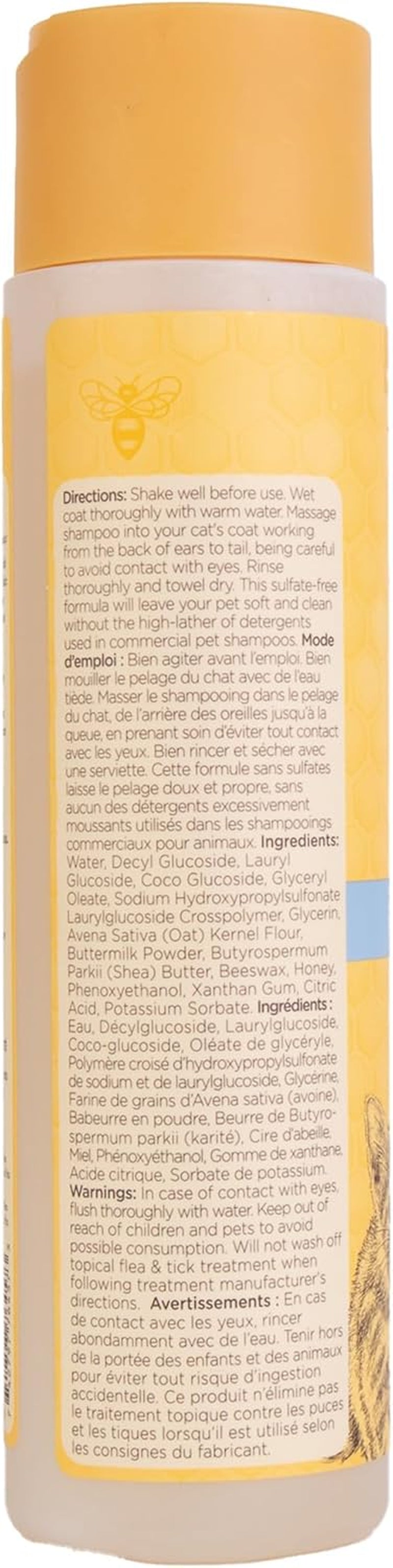 Burts Bees for Pets Tearless Kitten Shampoo with Buttermilk, 10 Fl Oz